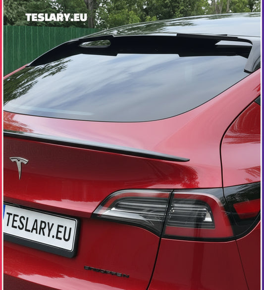 TESLA MODEL Y ROOF WING SPOILER - TESLA SHOP ACCESSORIES EUROPE IRELAND NEDERLANDS FAST DELIVERY DEUTSCHLAND DENMARK FRANCE ESPANA ITALIA ALICANTE UNITED KINGDOM SWEDEN AMSTERDAM UTRECHT