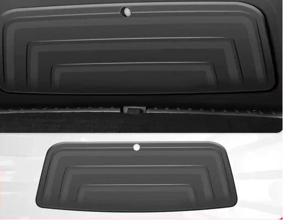 Tesla Model Y Trunk Door Premium TPE Heavy Duty Protective Mat - TESLARY Tesla Shop Accessories Europe Nederlands Ireland Deutschland Espana Alicante France Italia