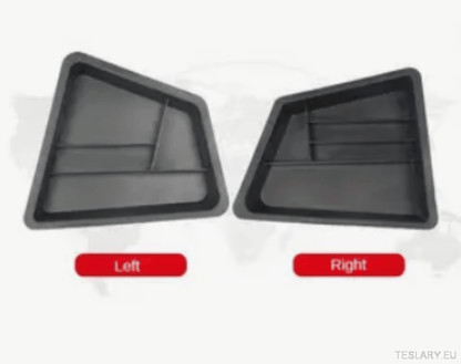Tesla Model Y Trunk Organiser Side Pocket Storage Covers TPE - TESLARY Tesla Shop Accessories Europe Nederlands Dublin Cork Ireland Deutschland Espana Alicante France Italia