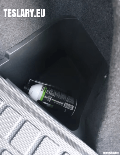 Tesla Model Y Trunk Organiser Side Pockets with Lids ( 2 ) - TESLARY Tesla Shop Accessories Europe Nederlands Dublin Cork Ireland Deutschland Espana Alicante France Italia