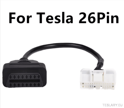Tesla ODB2 Diagnostic Line Adapter Cables for Models S / X / 3 / Y - TESLARY Tesla Shop Accessories Europe Nederlands Dublin Cork Ireland Deutschland Espana Alicante France Italia