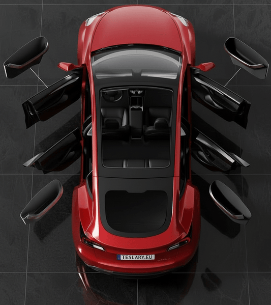 TPE Protective Door Pocke Inserts for your Tesla Model Y 2022 - 2024 or Tesla Model 3+ Highland - TESLARY Tesla Shop Accessories Europe Nederlands Dublin Cork Ireland Deutschland Espana Alicante France Italia