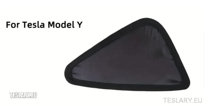 Triangular Rear Windows Shade For Enhanced Privacy Tesla Model 3 / Y - TESLARY Tesla Shop Accessories Europe Nederlands Dublin Cork Ireland Deutschland Espana Alicante France Italia