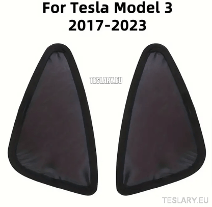Triangular Rear Windows Shade For Enhanced Privacy Tesla Model 3 / Y - TESLARY Tesla Shop Accessories Europe Nederlands Dublin Cork Ireland Deutschland Espana Alicante France Italia