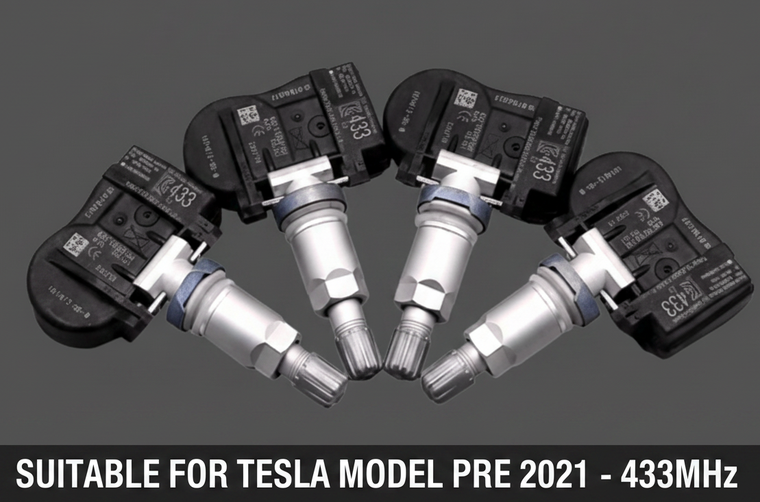 Tyre Pressure TPMS Sensors for Tesla 3 S X 2016 - 2021 - TESLARY Tesla Shop Accessories Europe Nederlands Dublin Cork Ireland Deutschland Espana Alicante France Italia