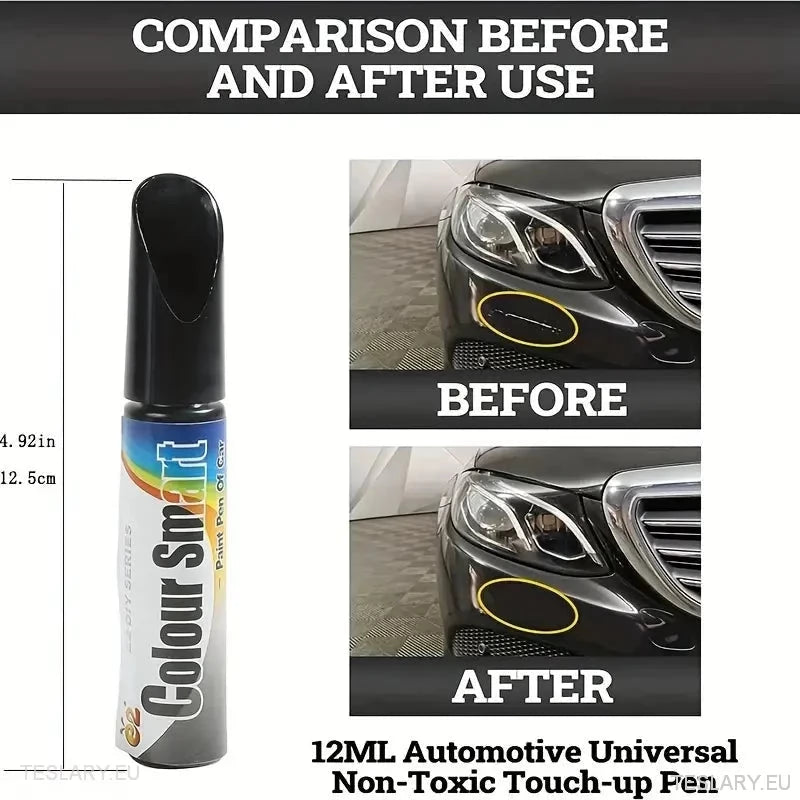 Universal Car Touch Up Paint Pens 12ml in White , Black , Silver & Grey - TESLARY Tesla Shop Accessories Europe Nederlands Dublin Cork Ireland Deutschland Espana Alicante France Italia