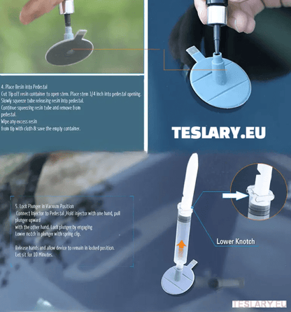 Windscreen Glass Crack Repair Kit - TESLARY Tesla Shop Accessories Europe Nederlands Dublin Cork Ireland Deutschland Espana Alicante France Italia