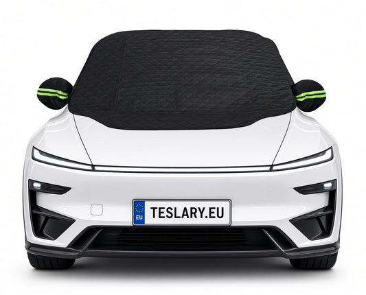 Windshield Snow & Weather Cover for your Tesla Model 3 or Tesla Model Y also Suitable for BYD , MG4 and VW ID4 - TESLARY Buy Tesla Shop Accessories Europe Nederlands Dublin Cork Ireland Deutschland Espana Iceland Finland France Italia