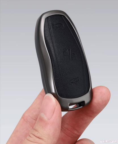 Zinc Alloy Car Smart Remote Key Case Full Cover Protection Shell Fob For Tesla Model 3 Model S Model Y Keychain Auto Accessories with Logo - TESLARY Tesla Shop Accessories Europe Nederlands Dublin Cork Ireland Deutschland Espana Alicante France Italia